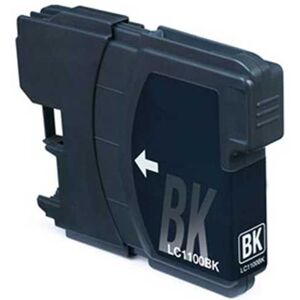 Compatible Brother dcp 585CW, Cartouche d'encre Brother LC-1100BK - Noir