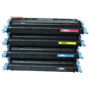 Compatible Toner HP 124A - Pack 4 toners - 4 couleurs