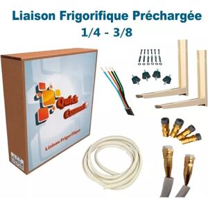 Liaison Frigorifique Préchargée 1/4-3/8 Quick Connect Plus Pack6