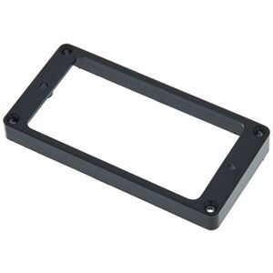 Harley Benton Hu Frame Flat Top Black Bridge Noir