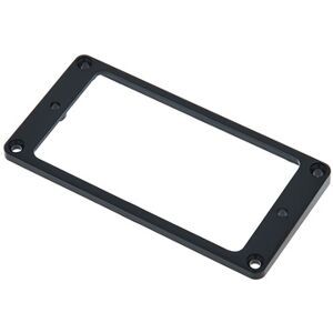 Harley Benton Hu Frame Flat Top Black Neck Noir