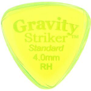 Gravity Guitar Picks Striker RH Speed Bevels 4,0mm Vert fluorescent