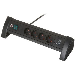 Brennenstuhl Prem. Off. Line 4-Way USB 1.8m