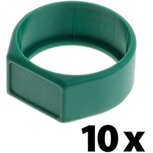 Neutrik XCR Ring Green 10x vert