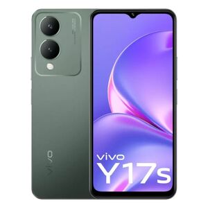 Vivo Y Series Y17s 4G Dual Sim Smartphone (4GB RAM, 128GB Storage) 6.56 inch HD+ Display MediaTek Helio G85 Processor 5000mAh Battery (Forest Green)