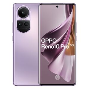 Open Box (Demo Unit) Oppo Reno Series Reno 10 Pro 5G Dual Sim Smartphone (12GB RAM, 256GB Storage) AMOLED Display Snapdragon 778G (Glossy Purple)