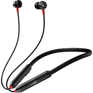 boAt Rockerz 185 Pro Wireless Neckband with ENx™ Technology, 10mm Drivers, BEAST™ Mode, ASAP™ Charge, Dual Pairing feature (Fiery Black)