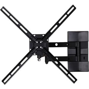 RD Mount TV Wall Mount with 3D Adjustments for LED/LCD TV up to 22-50 inches (Black)