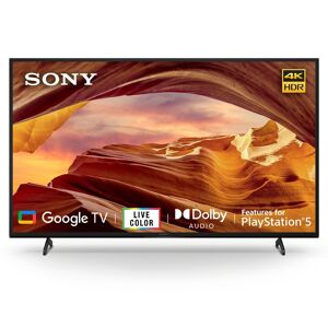 Sony Bravia 108 cm (43 inches) X75L 4K Ultra HD Smart LED Google TV with Dolby Audio, Voice Assistant KD43X75L (2023 Model Edition)
