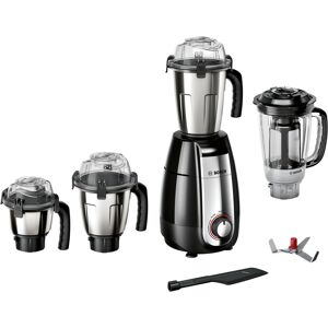 Bosch Truemixx Pro 4 Jars Mixer Grinder with Stone Pounding Technology, 750 Watts, Robust Couplers, Pounding Blade, Active Flow Breaker (MGM8642BIN)