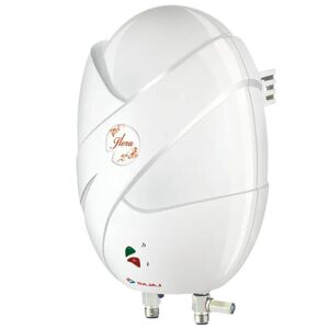 Bajaj Flora Water Heater with Thermoplastic Outer Body, 3 Litres, 3 KW, Fire Retardant Cable, ISI Certification, Neon Indicator, Elegant Body Shell