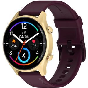 Noise NoiseFit Twist Smart Watch with Bluetooth Calling, IP68 Water Resistance, Up to 7-Day battery (Rose Wine)