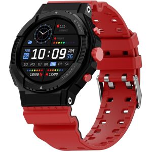 Fire-Boltt Quest Smartwatch with 1.39 inch Full Touch GPS Tracking, Bluetooth Calling, 100 Sports Mode, Health Suite, Smart Notification (Red Black)