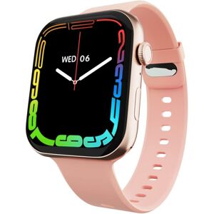 SENS EDYSON 3 Pro Bluetooth Calling Smartwatch with 1.85 inch (4.6 cm) IPS 2.5 Display, Wireless Charging, IP67 Water Resistant (Pink Diamond)