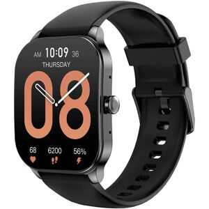 Amazfit Pop 3S Bluetooth Calling Smart Watch with AMOLED Display, IP68 Rating, SpO2, Heart Rate sensor, Up to 12 Days Battery Life (Black)