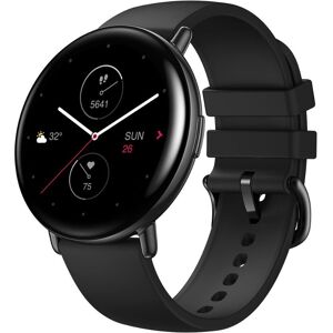 Amazfit Zepp E Circle Smart Watch with 5 ATM Water Resistance, 7 Day Battery Life, SpO2 measurement (Onyx Black)