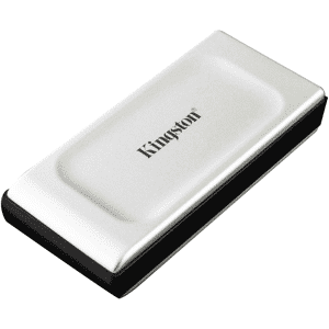 Kingston XS2000 1TB External Solid State Drive (SSD) SXS2000/1000G USB Type-C 3.2 Gen 2x2 Portable Drive (Silver)