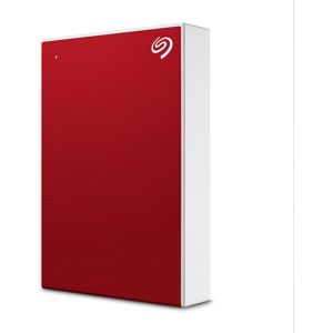 Seagate One Touch 4TB External HDD with Password Protection (Red)