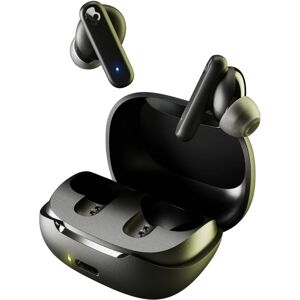 Skullcandy Smokin Buds True Wireless Earbuds with IPX4 Sweat & Water Resistant, 20 Hours Battery, Microphone in Each Earbuds (Black)