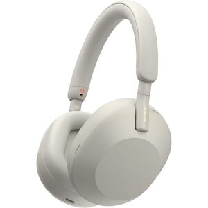 Sony WH-1000XM5 Wireless Industry Leading Noise Canceling Headphones with Auto Noise Canceling, Up To 30 Hours Battery Life (Platinum Silver)