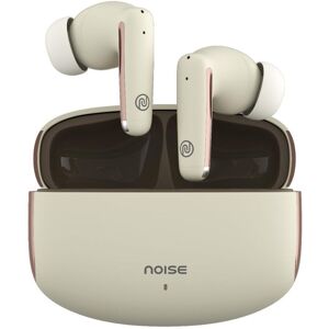 Noise Venus True Wireless Earbuds with 10mm Drivers, Active Noise Cancellation, Quad Mic with ENC (Lunar Ivory)