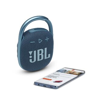 JBL Clip 4 Portable Bluetooth Speaker (Blue)