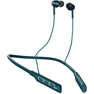 EVM Enwave Bluetooth Neckband with 30 Hours Playtime, Magnetic hallswitch and Voice assistant supported (Green)