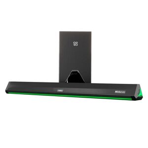 GOVO GoSurround 910 280W Soundbar with Dolby Audio, 2.1 Channel, 4 Equalizer modes, 6.5 Powerful Subwoofer, Bluetooth V5.3 (Black)