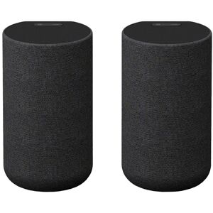 Sony SA-RS5 Wireless Rear Speakers With Built-in 10 hours Battery Life, Quick Charging and Wall mountable (Black)