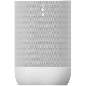 Sonos Move Wireless Bluetooth Portable Speaker with Works with Amazon Alexa and Google Assistant on WiFi, 11 hour battery life (Lunar White)