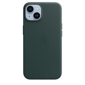 Apple iPhone 14 Plus Leather Case with MagSafe (Forest Green)