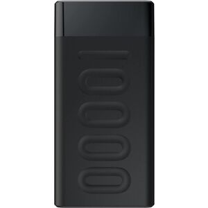 Ambrane Stylo 10k 10000mAh Power Bank with 20W Fast Charging Input/Output, Quick Charge 3.0, 12 Layers of Protection (Black)