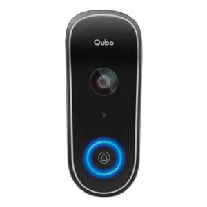 Qubo Smart WiFi Video Doorbell with Instant Visitor Video Call, Do not Disturb Mode, Two Way Talk (Black)