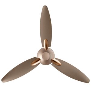 Usha Bloom Daffodil Ceiling Fan with Dust Resistant, Oil & Moisture Resistant, Dual Colour Designs, Electroplated Finish (Sparkle Gold & Brown)