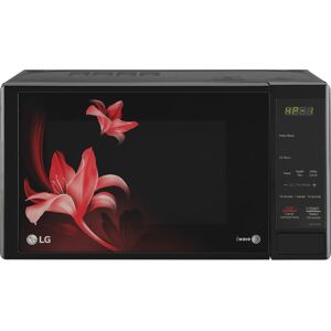 LG 20 Litres Solo Microwave Oven with Glass Door, i-wave Technology, Even Reheat & Defrost, Anti Bacterial Cavity, Child Lock (MS2043BR, Black)