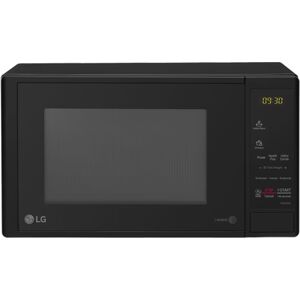 LG 20 Litres Solo Microwave with Glass Door, Even Reheat & Defrost, Energy Saving, Anti Bacterial Cavity (MS2043DB, Black)