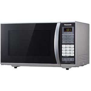 Panasonic 27 Litres Convection Microwave with Glass Door, 101 Auto Cook Menus, Touch Control Panel, Magic Grill (NN-CT644MFDG, Black)