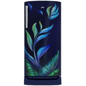 Godrej 180 Litres 3 Star Direct Cool Single Door Refrigerator with Reciprocating Compressor (RD EMARVEL 207C TDF, Fusion Blue)