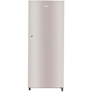 Haier 190 Litres (4 Star) Direct Cool Single Door Refrigerator with One Hour Icing Technology, Stabilizer Free Operation ( Inox Steel, HRD2104BISP)