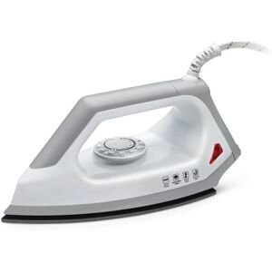 Sujata Espira Dry Iron with Overheat Protection, German Non Stick Two-Coat on Sole plate (Grey and White)