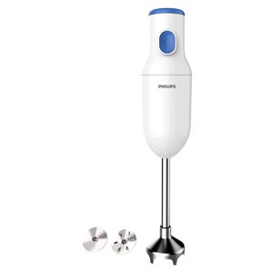 Philips Daily Collection Hand Blender with Single Trigger, 250Watts, Removable Blades, Stainless Steel, Ergonomic Design (White,HL1655/00)