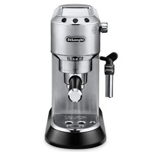 Delonghi EC685M Pump Espresso Semi Automatic Coffee Maker with Adjustable Cappuccino System, Thermoblock Technology, Removable Drip Tray (Silver)