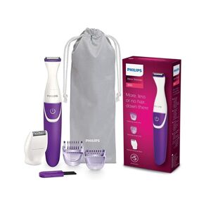 Philips Essential Bikini Trimmer with 3 Length Setting, White & Violet (BRT383/15)