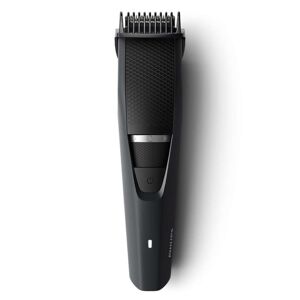 Philips 3000 Series Beard Trimmer with 10 Length Setting, Grey (BT3302/15)