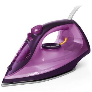 Philips EasySpeed Plus Steam Iron with Durable Ceramic Soleplate, Drip-stop System, Triple Precision Tip, Calc-clean Slider (Purple, GC2147/30)