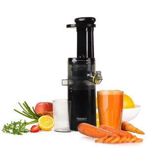 Balzano Cold Press Juicer with 100 Watts Power, Juice Max Technology, Leak-proof 100% BPA Free Parts (Black)