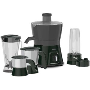 Philips Viva Collection Juicer Mixer Grinder with Retention of Antioxidants, Drip-free Spout, Pulse + 3 Speed Setting, Rotation Lock (HL7580/00 Black)