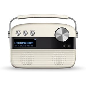 Saregama Carvaan Hindi Music Player (5000 Songs , Porcelain White)