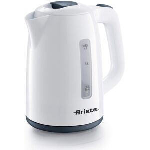 Ariete Bollitore 1.7 Litres Electric Kettle with Auto Switch-off, Cordless, On/off Button, 2000 Watts (WHITEKETTLE1.7LT, White)