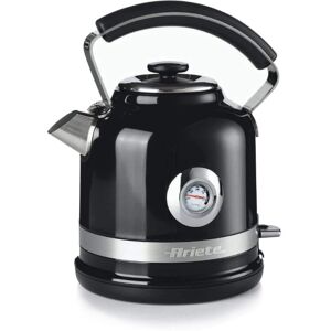 Ariete Moderna 1.7 Litres Electric Kettle with Auto Shut-Off, Removable filter (MODERNAKETTLE1.7LT, Black)